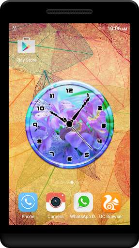 Emulate Android APK Freesia Clock Live Wallpaper Emulate Android APK Freesia Clock Live Wallpaper