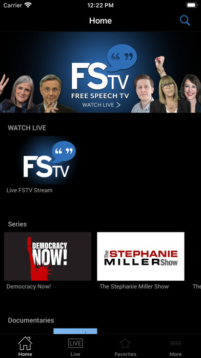 Emulate iPhone app Free Speech TV using MyAndroid Emulate iPhone app Free Speech TV using MyAndroid