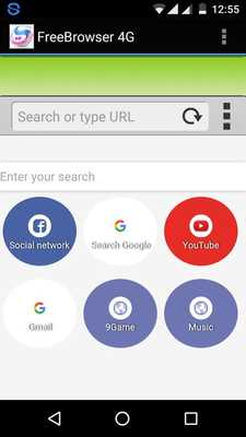 Emulate Android APK Free Speed Browser 4G