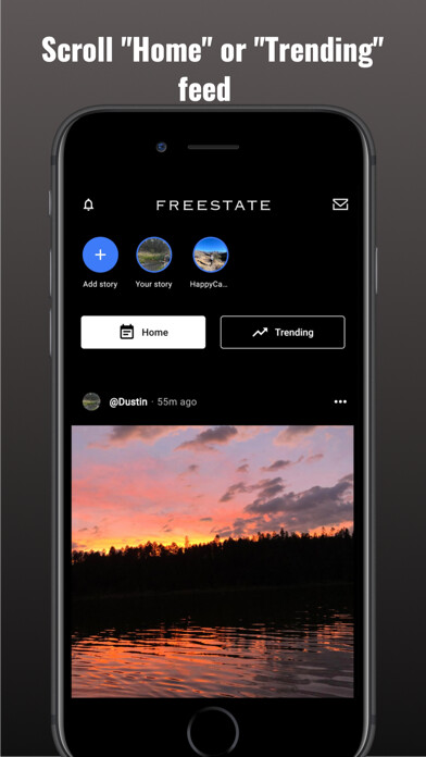 Emulate iPhone app FreeState Social using MyAndroid