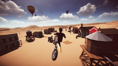 Emulate iPhone app Freestyle Motocross Stunts 3D using MyAndroid