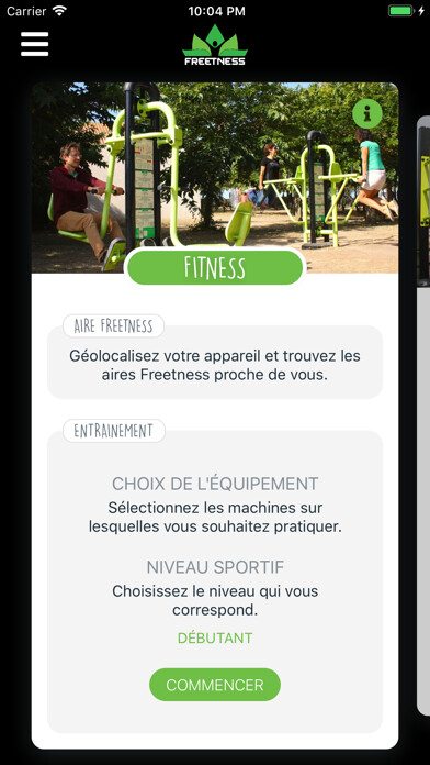 Emulate iPhone app Freetness using MyAndroid