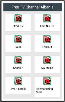 Emulate Android APK Free TV Channel Albania