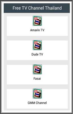 Emulate Android APK Free TV Channel Thailand Emulate Android APK Free TV Channel Thailand