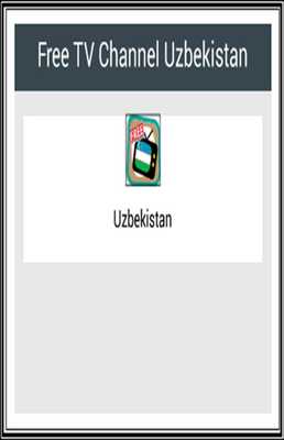 Emulate Android APK Free TV Channel Uzbekistan Emulate Android APK Free TV Channel Uzbekistan