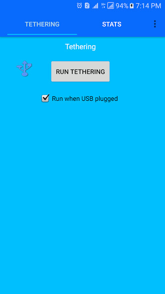 Run android online APK Free USB Tethering from MyAndroid or emulate Free USB Tethering using MyAndroid