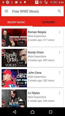 Emulate Android APK Free WWE Music
