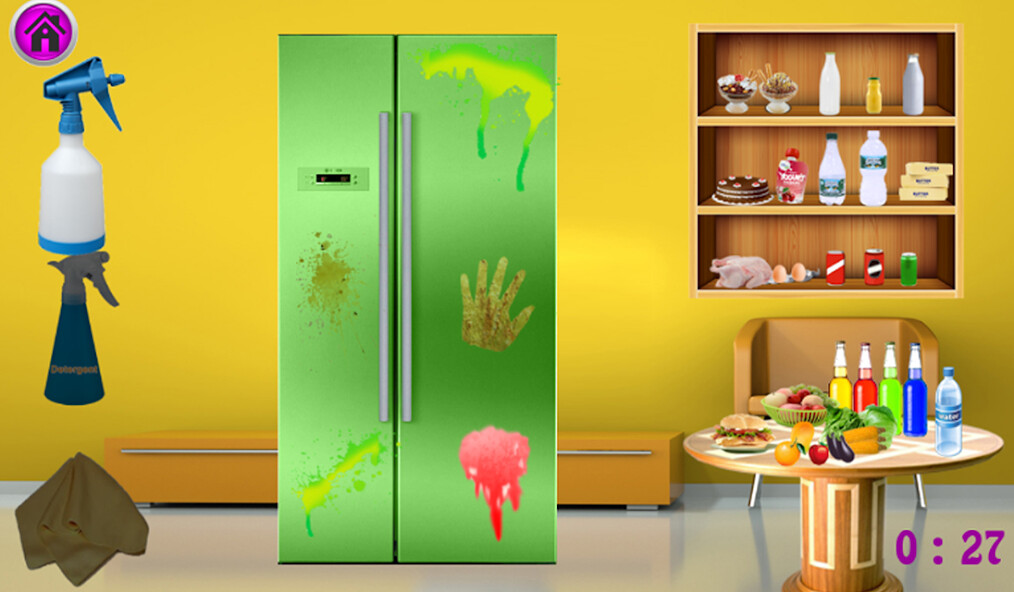 Run android online APK Freezer Cleaning Game for Girls from MyAndroid or emulate Freezer Cleaning Game for Girls using MyAndroid