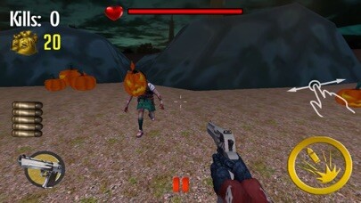 Emulate iPhone app Free Zombie Hunter & Halloween game using MyAndroid Emulate iPhone app Free Zombie Hunter & Halloween game using MyAndroid