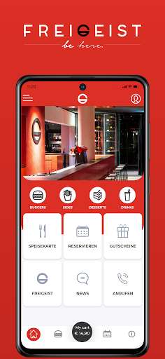 Run android online APK Freigeist Burger from MyAndroid or emulate Freigeist Burger using MyAndroid
