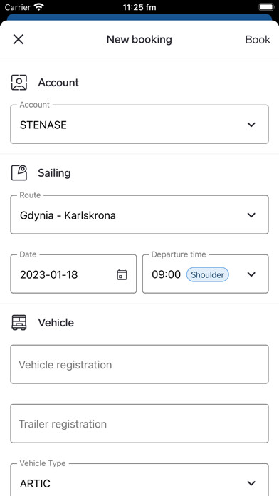 Emulate iPhone app Freight Planner using MyAndroid