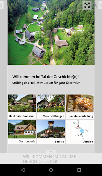 Emulate iPhone app Freilichtmuseum Stübing using MyAndroid Emulate iPhone app Freilichtmuseum Stübing using MyAndroid