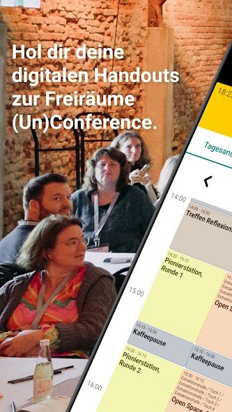 Run android online APK Freiräume (Un)Conference from MyAndroid or emulate Freiräume (Un)Conference using MyAndroid
