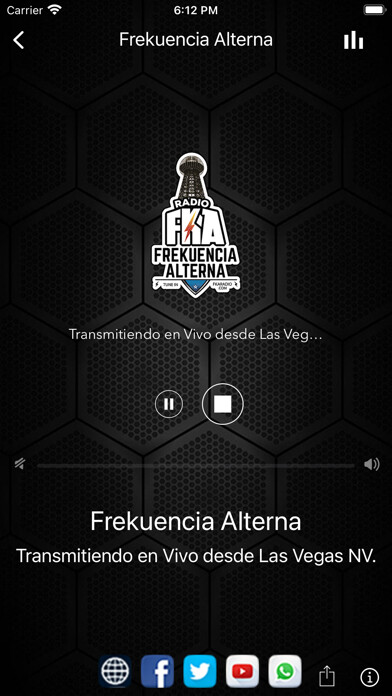Emulate iPhone app Frekuencia Alterna using MyAndroid Emulate iPhone app Frekuencia Alterna using MyAndroid