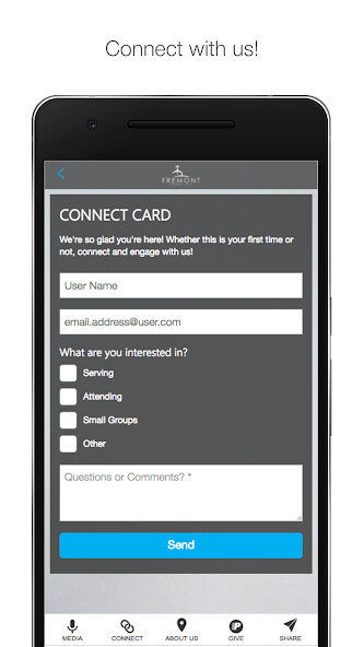 Run android online APK Fremont Community Church - California from MyAndroid or emulate Fremont Community Church - California using MyAndroid Run android online APK Fremont Community Church - California from MyAndroid or emulate Fremont Community Church - California using MyAndroid
