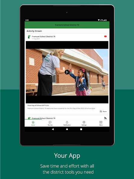 Emulate iPhone app Fremont School District 79 using MyAndroid Emulate iPhone app Fremont School District 79 using MyAndroid
