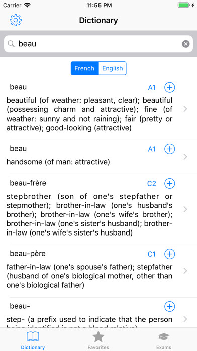 Emulate iPhone app French : A1, A2, B1, B2 exams using MyAndroid Emulate iPhone app French : A1, A2, B1, B2 exams using MyAndroid