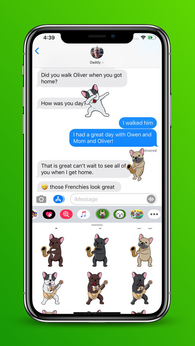 Emulate iPhone app French Bulldog Emoji using MyAndroid Emulate iPhone app French Bulldog Emoji using MyAndroid