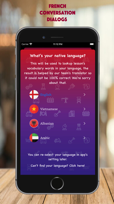 Emulate iPhone app French Conversation Dialogues using MyAndroid Emulate iPhone app French Conversation Dialogues using MyAndroid