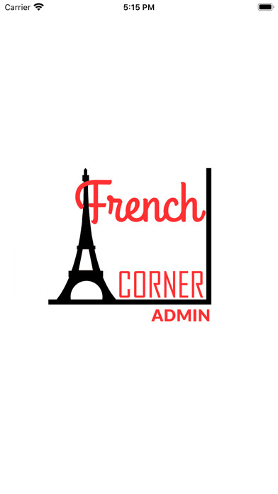 Emulate iPhone app FrenchCorner Admin using MyAndroid
