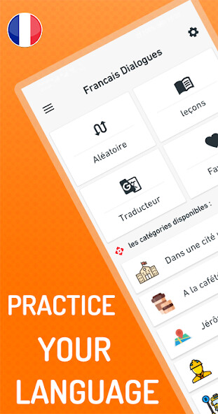 Run android online APK french dialogue audio offline from MyAndroid or emulate french dialogue audio offline using MyAndroid