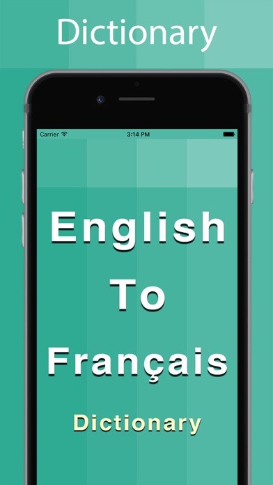 Emulate iPhone app French Dictionary Offline Pre using MyAndroid