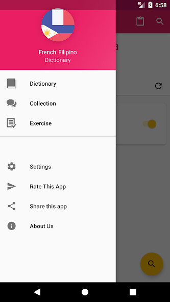 Run android online APK French Filipino Dictionary from MyAndroid or emulate French Filipino Dictionary using MyAndroid Run android online APK French Filipino Dictionary from MyAndroid or emulate French Filipino Dictionary using MyAndroid