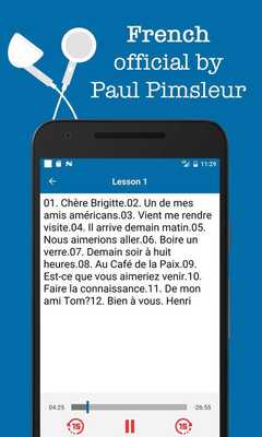 Emulate Android APK French - Paul Pimsleur