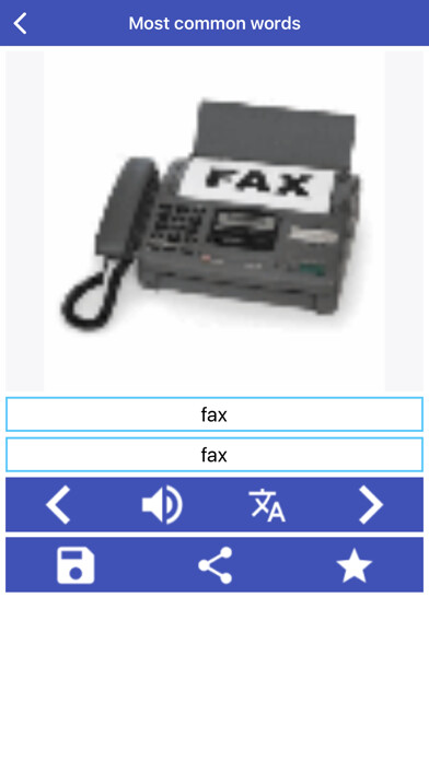 Emulate iPhone app French Phrases Learning using MyAndroid