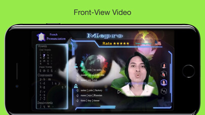 Emulate iPhone app French Pronunciation - Mepro using MyAndroid