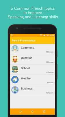 Emulate Android APK French Pronunciation Practice Emulate Android APK French Pronunciation Practice