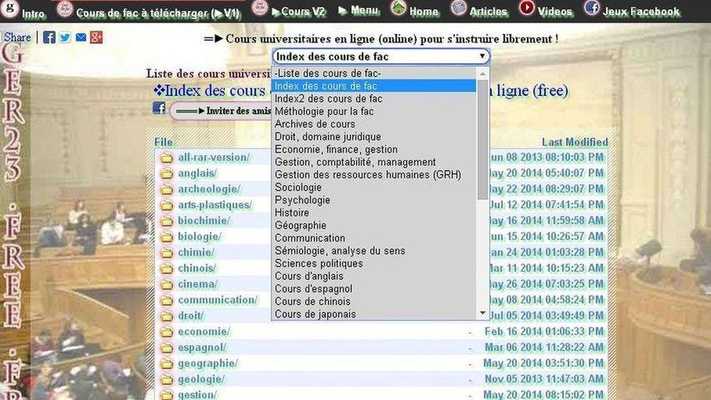 Emulate Android APK French University 2.0 (MOOC)