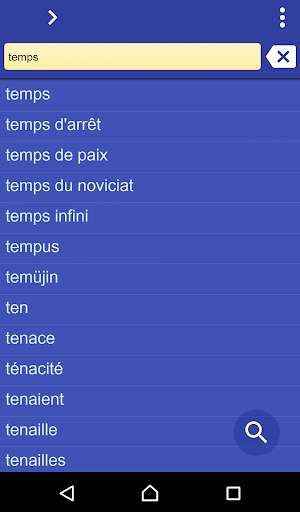 Run android online APK French Urdu dictionary from MyAndroid or emulate French Urdu dictionary using MyAndroid