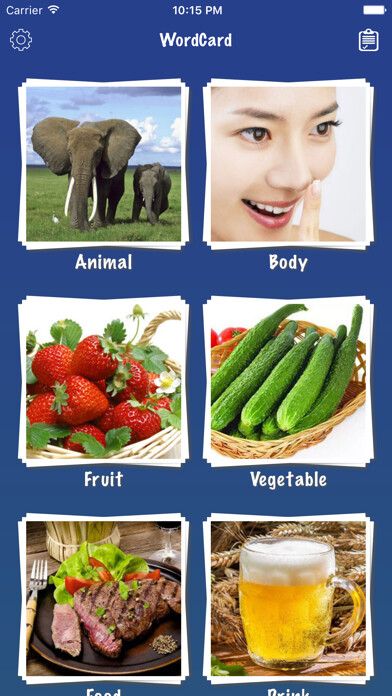 Emulate iPhone app French Word Flashcards Easy using MyAndroid Emulate iPhone app French Word Flashcards Easy using MyAndroid