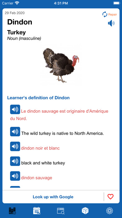 Emulate Android APK French word of the day Emulate Android APK French word of the day