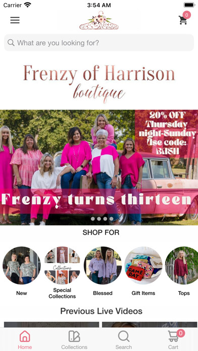 Emulate iPhone app Frenzy of Harrison Boutique using MyAndroid Emulate iPhone app Frenzy of Harrison Boutique using MyAndroid