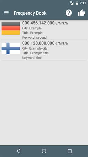 Run android online APK Frequency Book from MyAndroid or emulate Frequency Book using MyAndroid