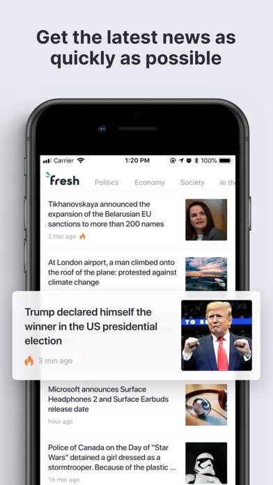 Emulate iPhone app fresh-Breaking US & World News using MyAndroid Emulate iPhone app fresh-Breaking US & World News using MyAndroid