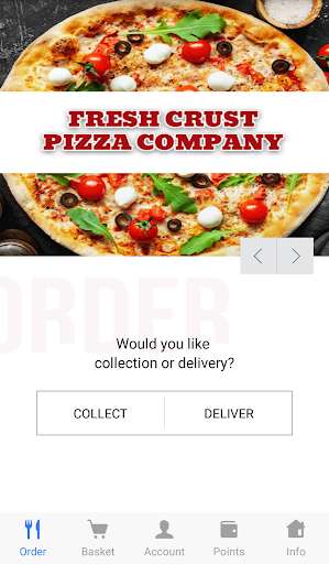 Run android online APK Fresh Crust Pizza Company from MyAndroid or emulate Fresh Crust Pizza Company using MyAndroid