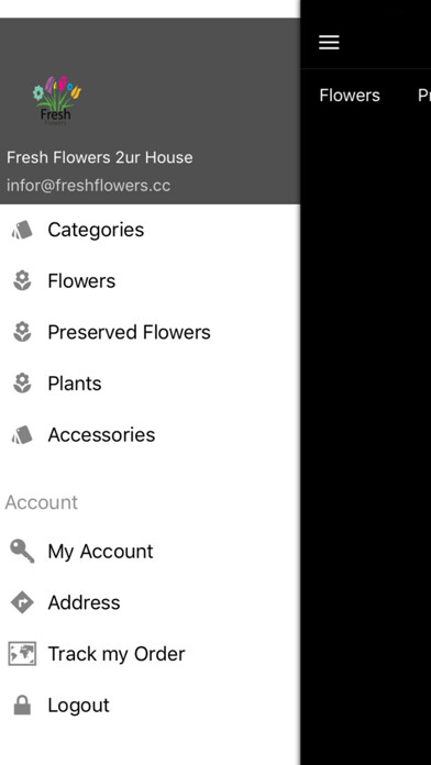 Emulate iPhone app Fresh Flowers 2ur House using MyAndroid Emulate iPhone app Fresh Flowers 2ur House using MyAndroid