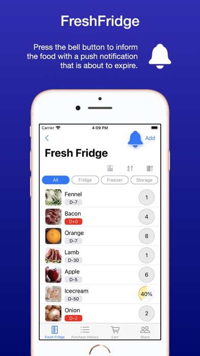 Emulate iPhone app FreshFridge Pro using MyAndroid Emulate iPhone app FreshFridge Pro using MyAndroid