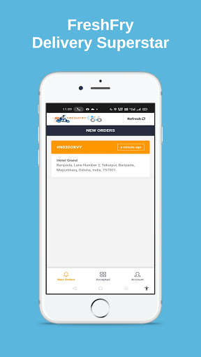 Run android online APK FreshFry Driver from MyAndroid or emulate FreshFry Driver using MyAndroid