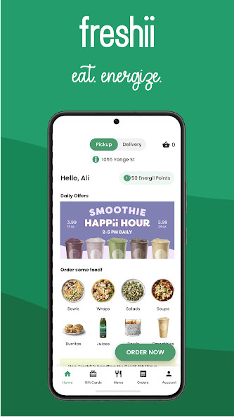 Run android online APK freshii from MyAndroid or emulate freshii using MyAndroid