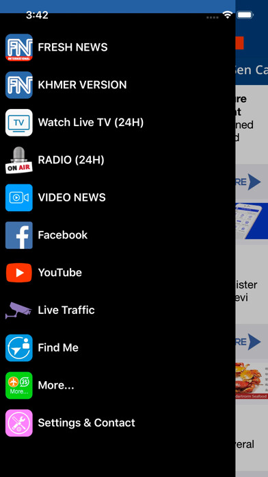 Emulate iPhone app Fresh News International using MyAndroid Emulate iPhone app Fresh News International using MyAndroid