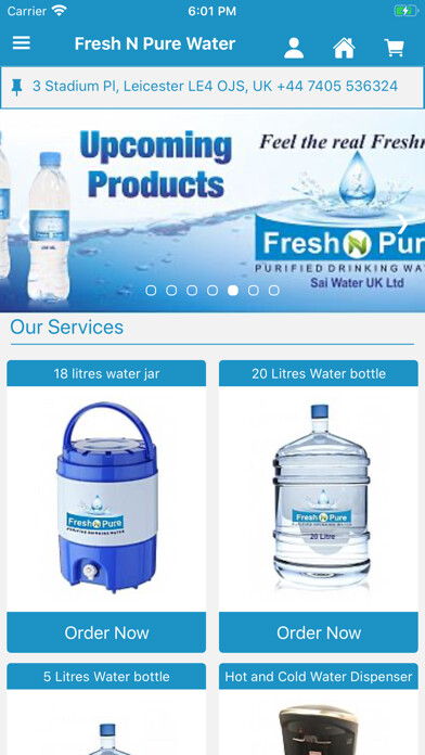 Emulate iPhone app Fresh N Pure Water UK using MyAndroid Emulate iPhone app Fresh N Pure Water UK using MyAndroid