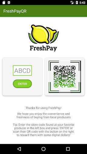 Run android online APK FreshPayQR from MyAndroid or emulate FreshPayQR using MyAndroid
