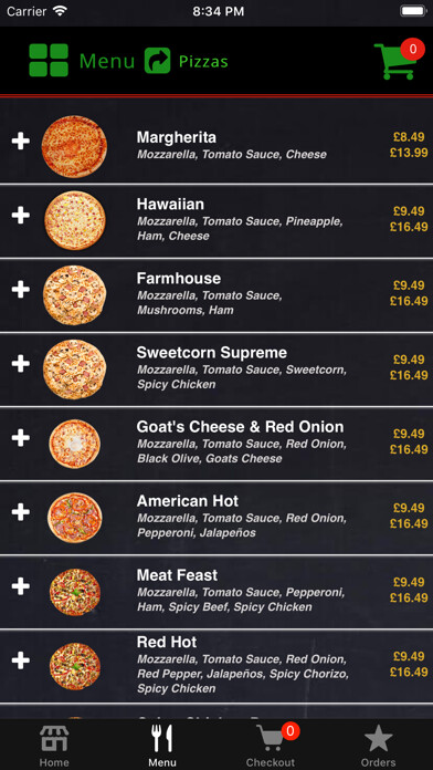 Emulate iPhone app Fresh Pizza Newton using MyAndroid Emulate iPhone app Fresh Pizza Newton using MyAndroid