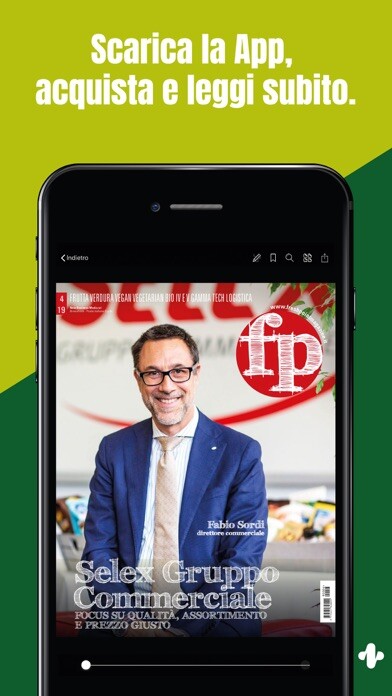 Emulate iPhone app Fresh Point Magazine using MyAndroid