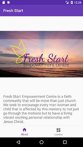 Run android online APK Fresh Start Empowerment Centre from MyAndroid or emulate Fresh Start Empowerment Centre using MyAndroid