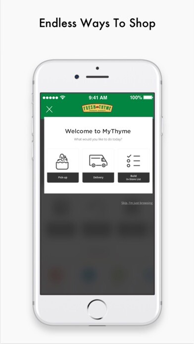 Emulate iPhone app Fresh Thyme using MyAndroid Emulate iPhone app Fresh Thyme using MyAndroid